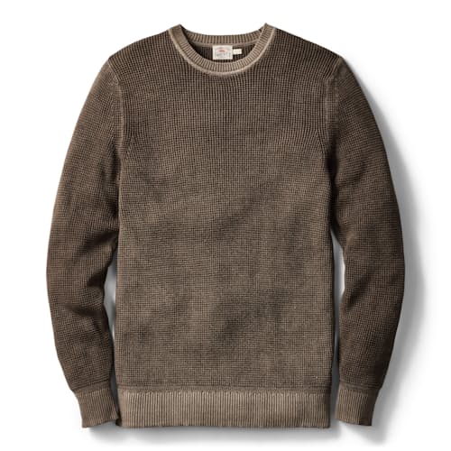 laydown image of Sunwashed Crewneck Sweater