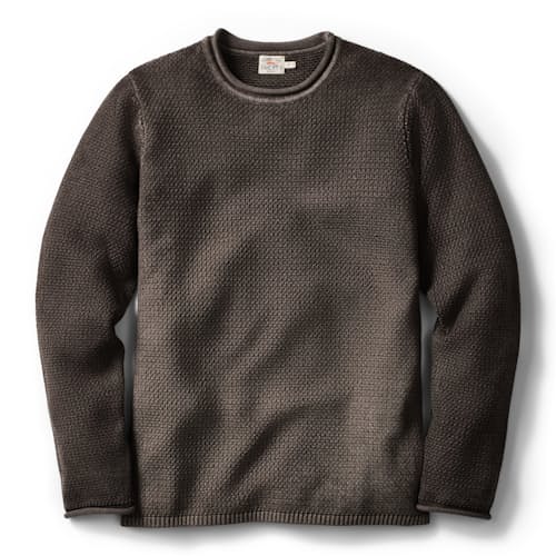 laydown image of Sunwashed Dockside Rollneck Sweater