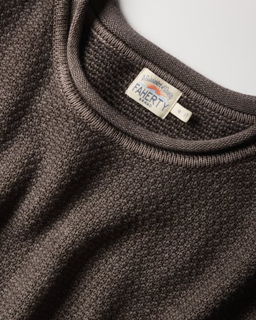 laydown detail image of Sunwashed Dockside Rollneck Sweater
