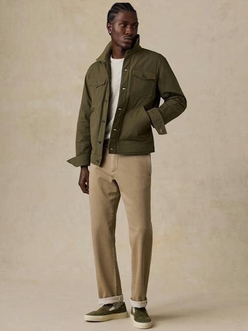 on model image of Frontier Trucker Jacket