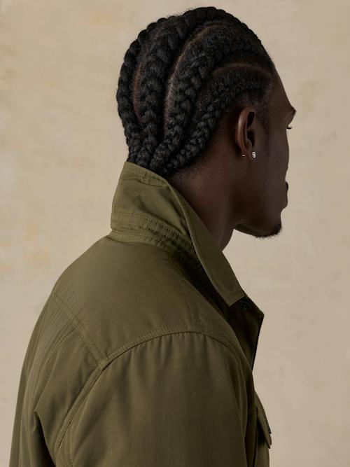 on model image of Frontier Trucker Jacket