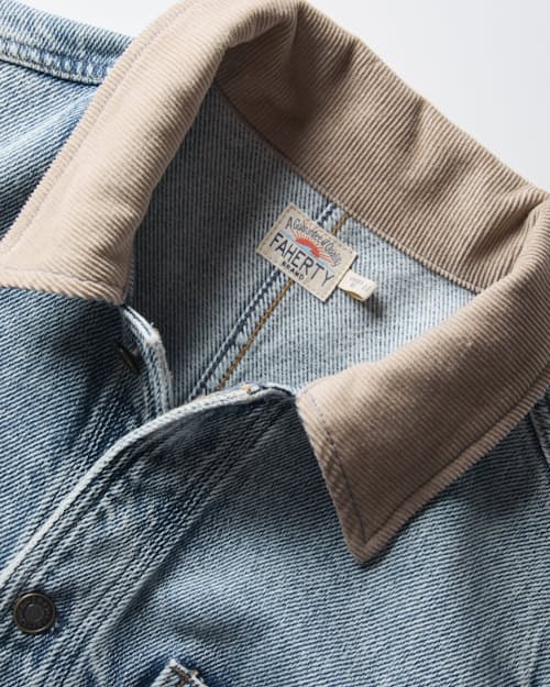 laydown detail image of High Ridge Twill Studio Jacket