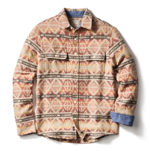 laydown image of Lehi Canyon Overshirt