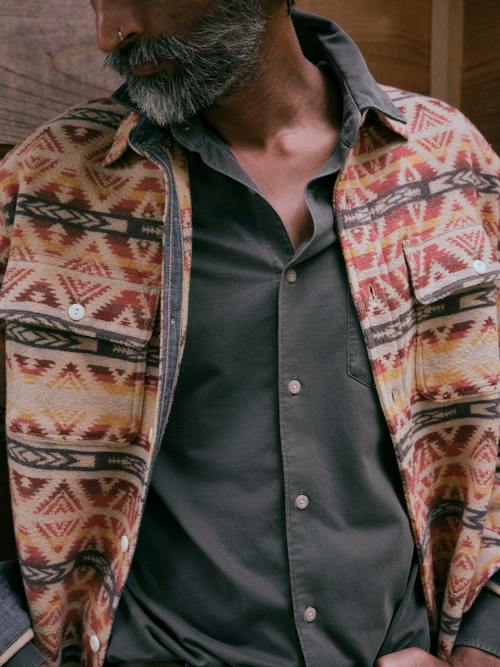 lifestyle image of Lehi Canyon Overshirt