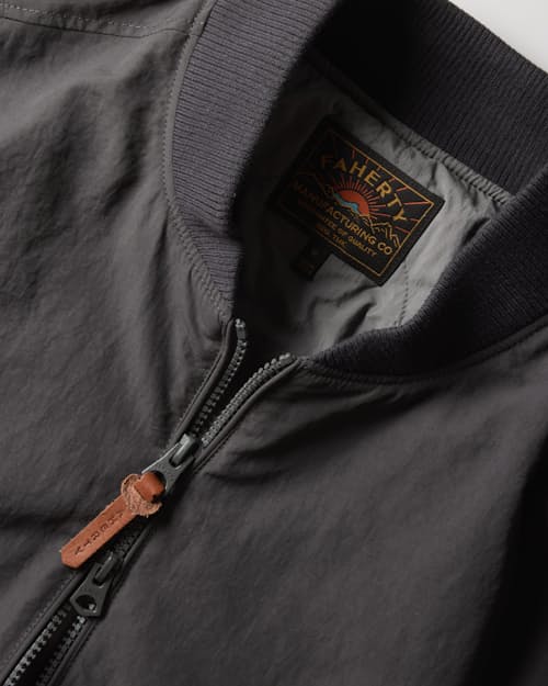 laydown detail image of Military Bomber Jacket