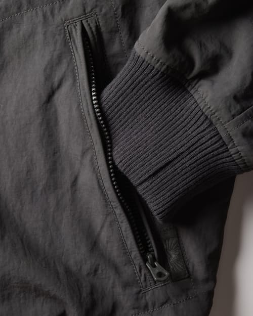 laydown detail image of Military Bomber Jacket