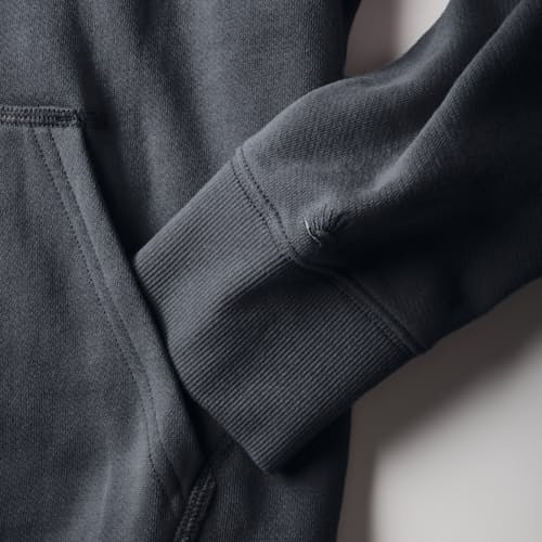 laydown detail image of High Standard Fleece Hoodie