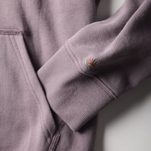 laydown detail image of High Standard Fleece Hoodie