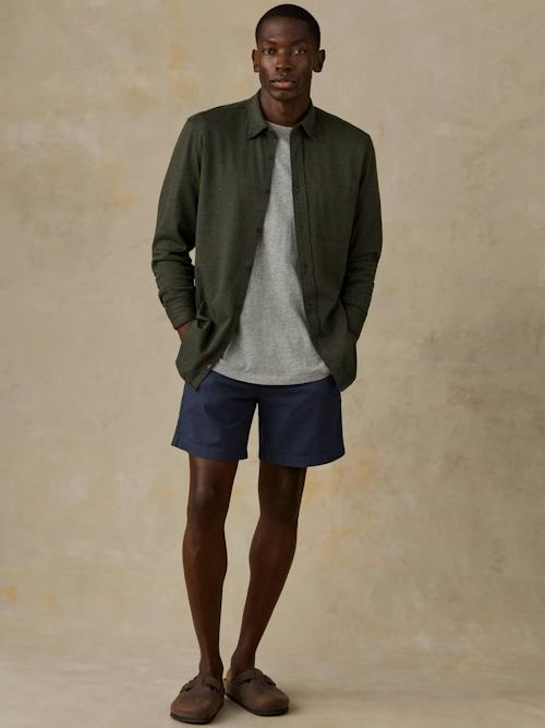 on model image of Coastline Knit Shirt