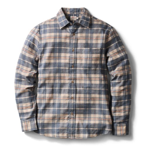 laydown image of Timberline Brushed Twill Shirt