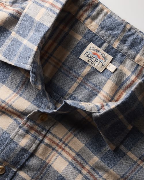 laydown detail image of Timberline Brushed Twill Shirt