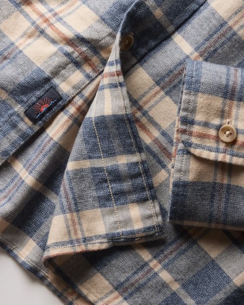laydown detail image of Timberline Brushed Twill Shirt