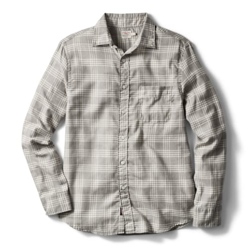 laydown image of Timberline Brushed Twill Shirt