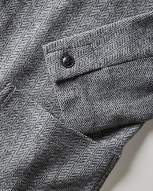 laydown detail image of Inlet Knit Tweed Blazer