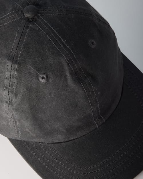 laydown detail image of Waxed Canvas 6-Panel Hat