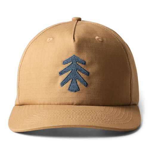 laydown image of Cotton Ripstop Logo Snapback Hat