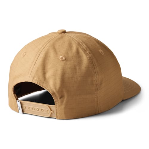 laydown image of Cotton Ripstop Logo Snapback Hat
