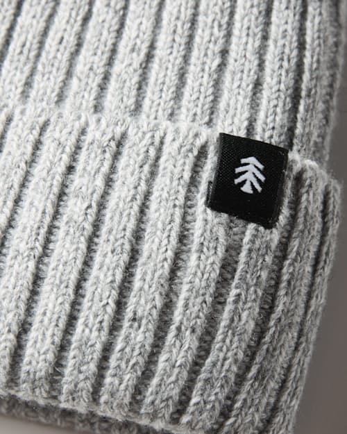 laydown detail image of Japanese Rib Knit Beanie