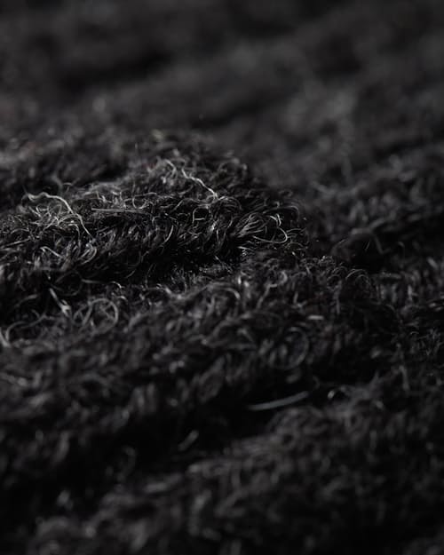 laydown detail image of Japanese Rib Knit Beanie