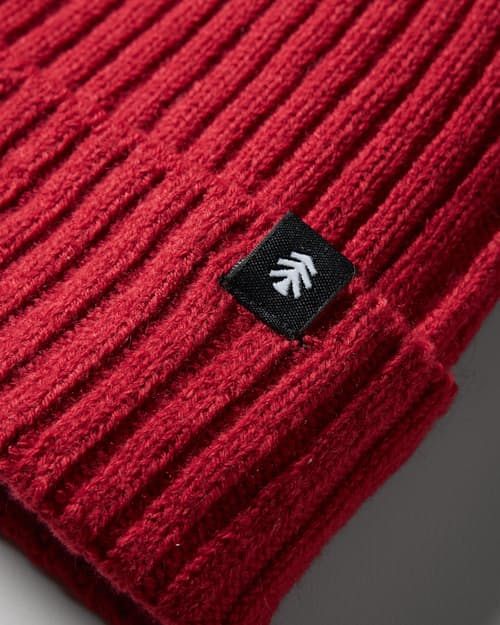 laydown detail image of Japanese Rib Knit Beanie