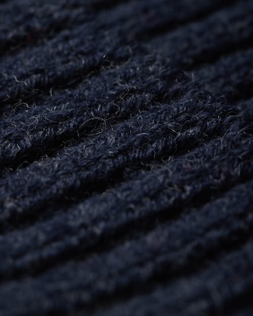 laydown detail image of Japanese Rib Knit Beanie
