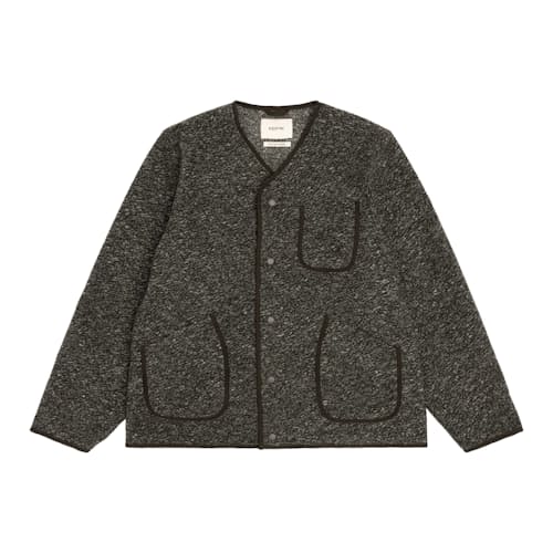 laydown image of Neist Wool Cardigan