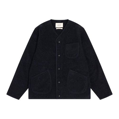 laydown image of Neist Wool Cardigan