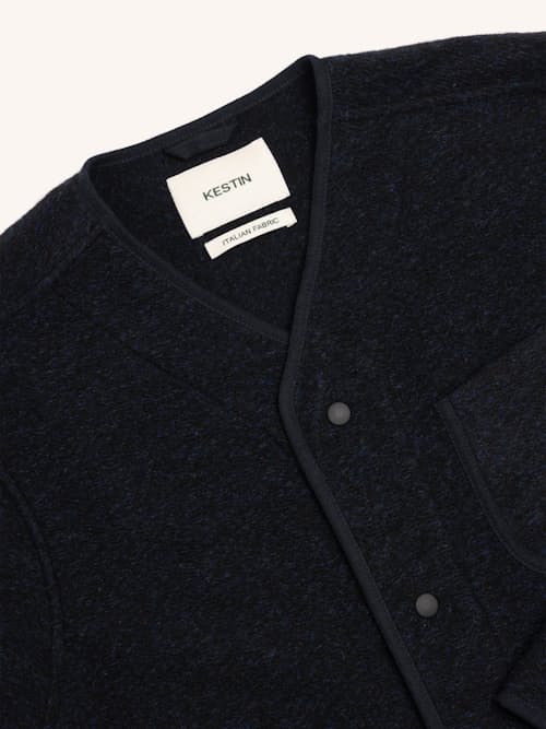 laydown detail image of Neist Wool Cardigan