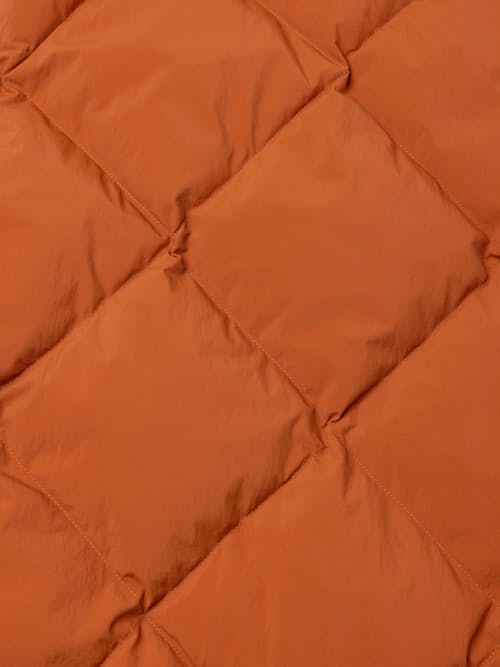 laydown detail image of Dunbar Padded Recycled Down Jacket