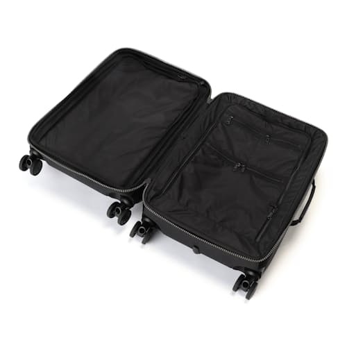 laydown image of Fusion 4-Wheel Carry-On Luggage