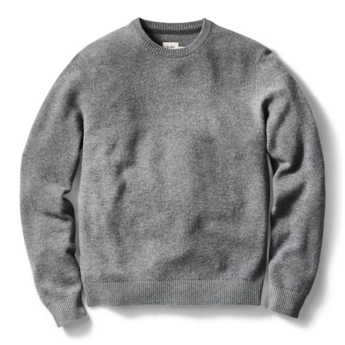 laydown image of Fine Merino Crewneck Sweater