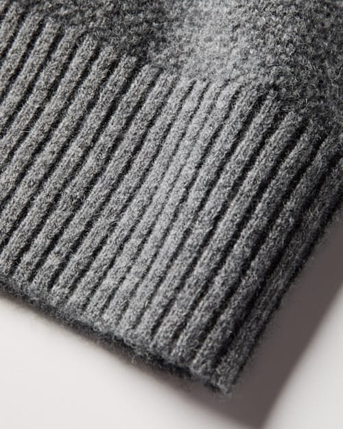 laydown detail image of Fine Merino Crewneck Sweater