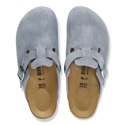 laydown image of Boston Soft Footbed Clog
