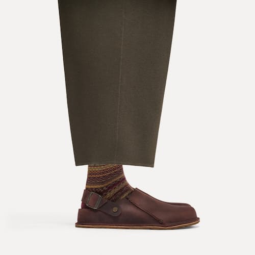 on model image of Lutry Clog