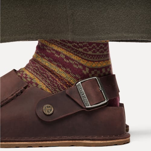 on model image of Lutry Clog