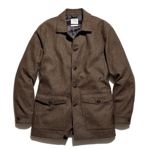 laydown image of Bennet Overcoat