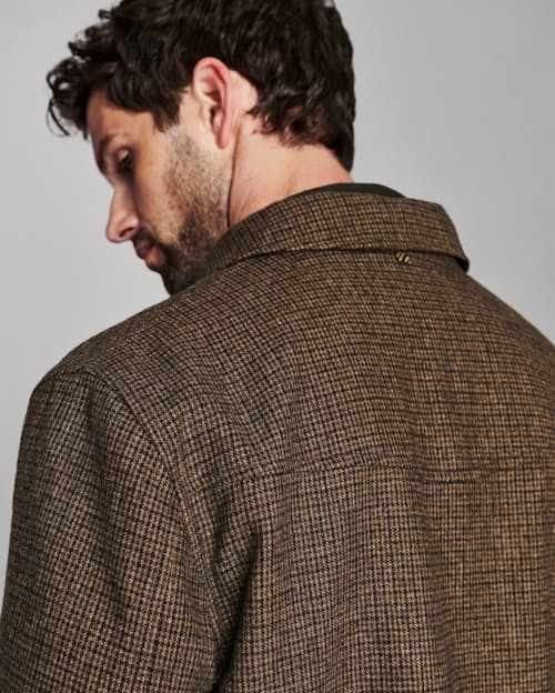 on model image of Bennet Overcoat