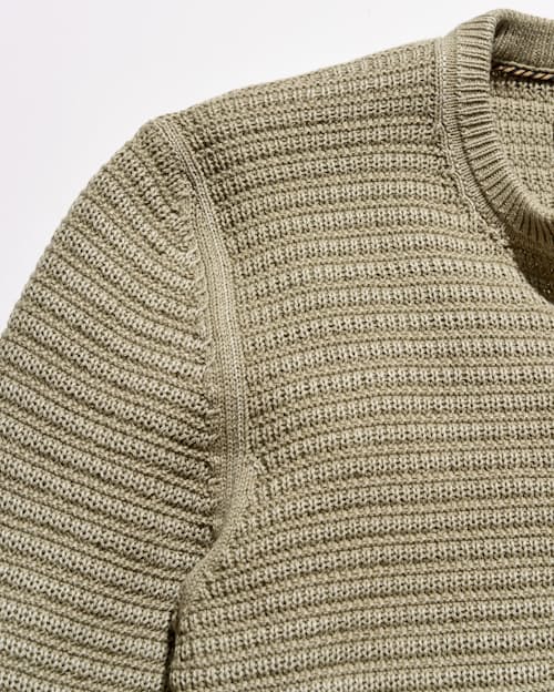 laydown detail image of Garment Dyed Links Henley