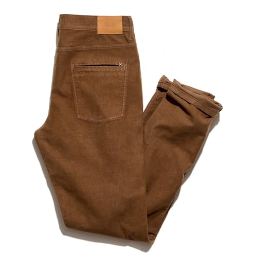 laydown image of Moleskin Jean
