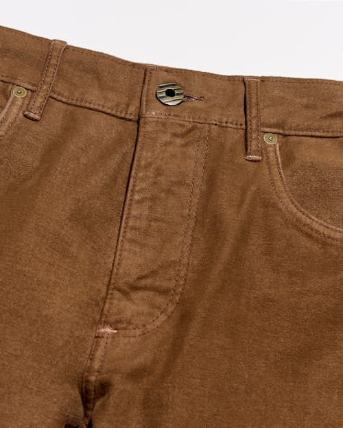 laydown detail image of Moleskin Jean
