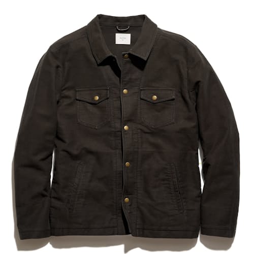 laydown image of Moleskin Woodsman Jacket