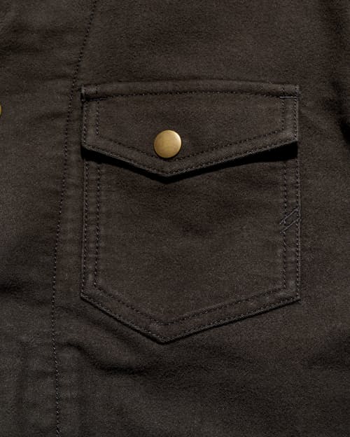 laydown detail image of Moleskin Woodsman Jacket
