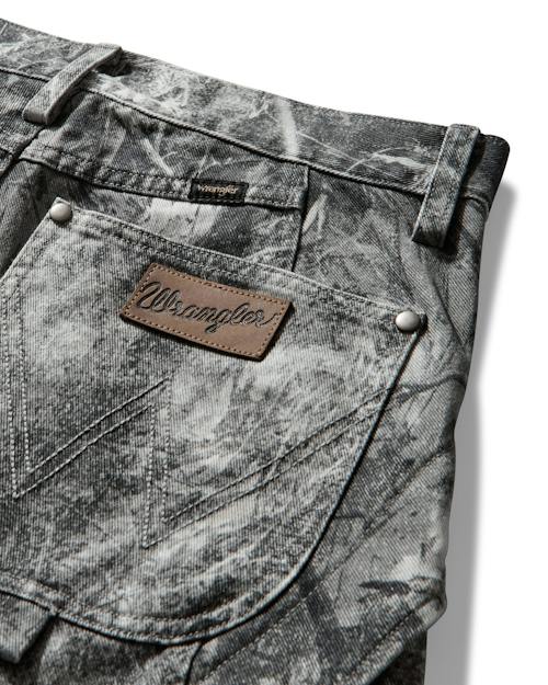 laydown detail image of ROA x Wrangler Denim Cargo Pant