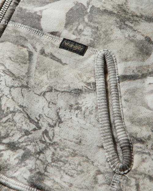 laydown detail image of ROA x Wrangler Baby Zip-Up