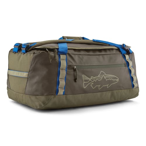 laydown image of Black Hole Duffel 55L