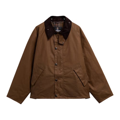laydown image of Transport Wax Jacket