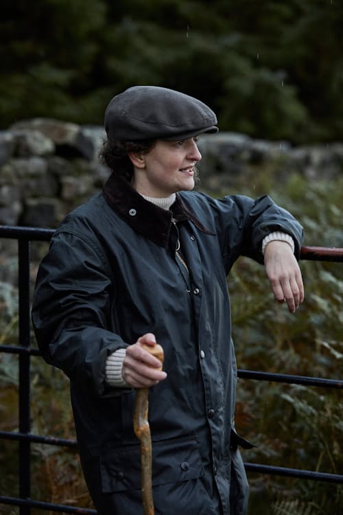 lifestyle image of Border Wax Jacket