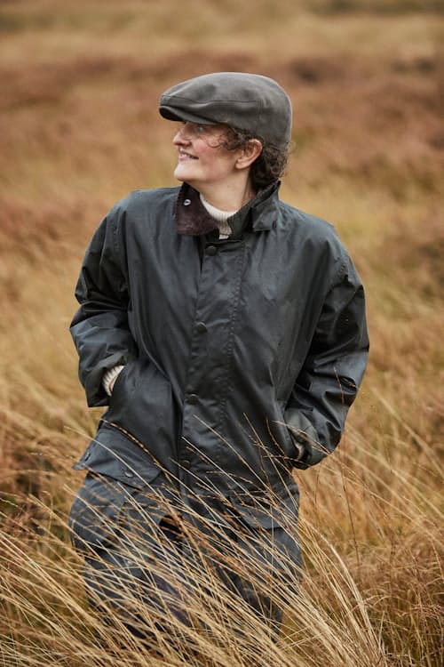 lifestyle image of Border Wax Jacket