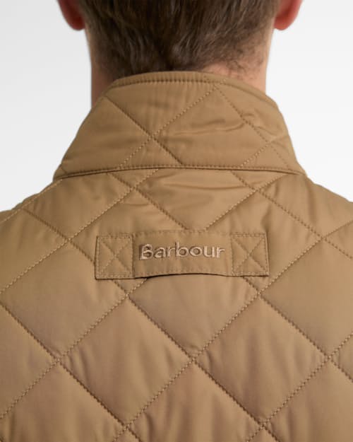 on model image of Lowerdale Quilted Vest