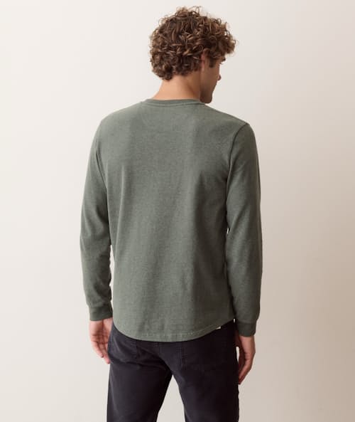 on model image of Luxe 250 Henley